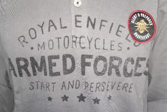 Royal Enfield Men's Shirt Charcoal